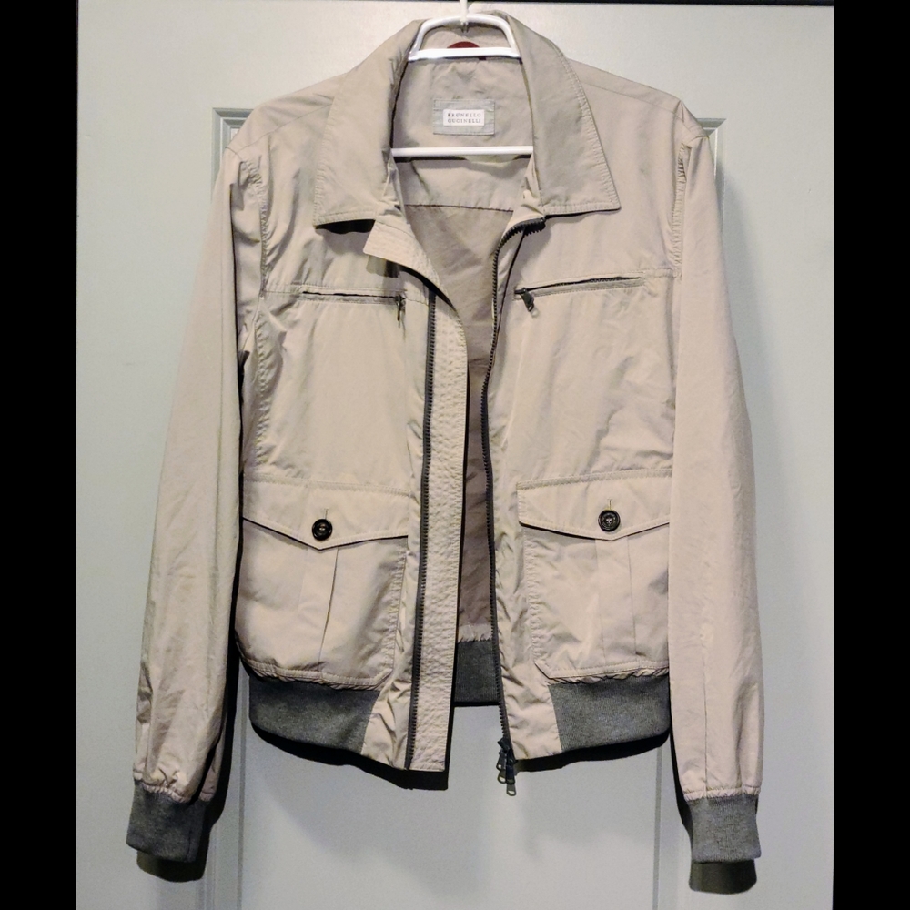 Brunello Cucinelli size 50/L lightweight jacket.